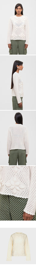 SHRIMPS SHRIMPS RUPERT JUMPER Cream