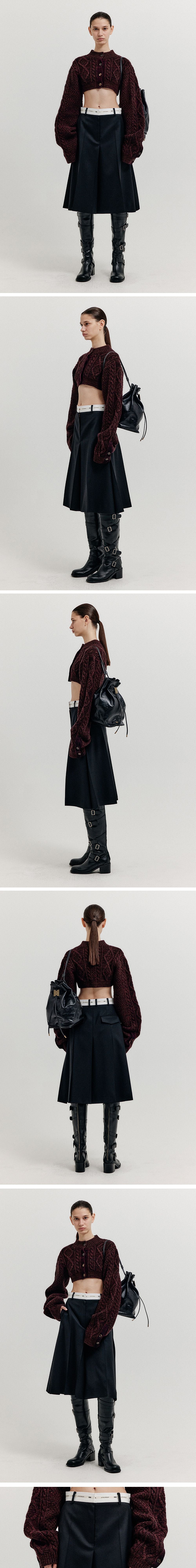EENK EENK Long Skirt Black