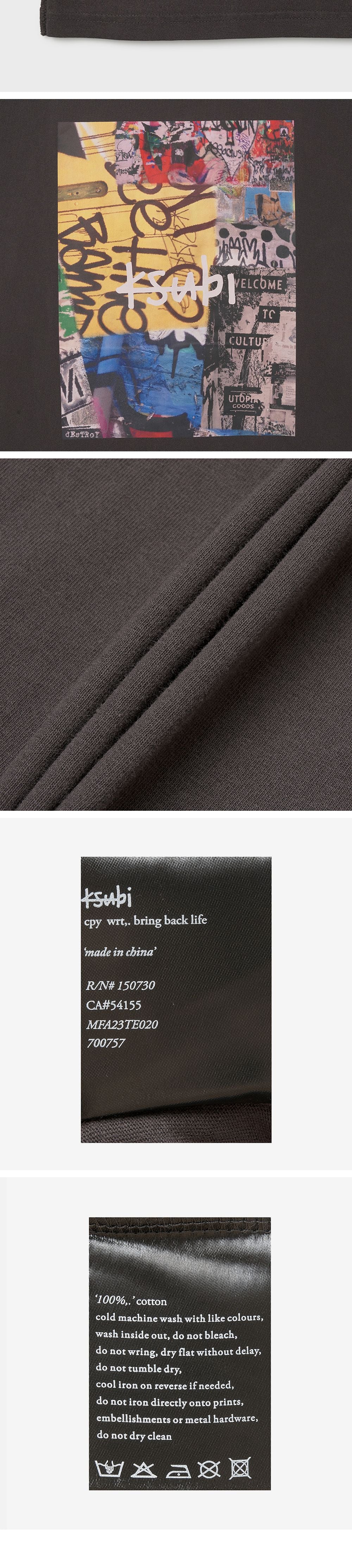 KSUBI KSUBI T-Shirt Faded Black