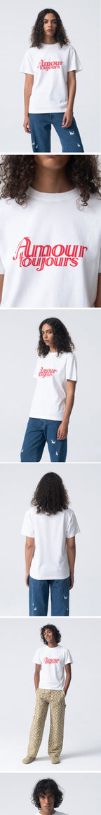 CARNE BOLLENTE (U) LOVE ALWAYS T-SHIRT (WHITE)