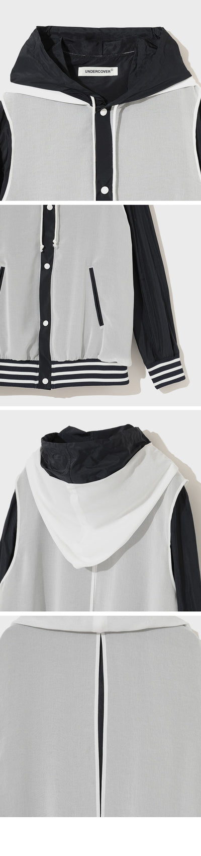 UNDERCOVER Micro Taffeta Layered Jacket