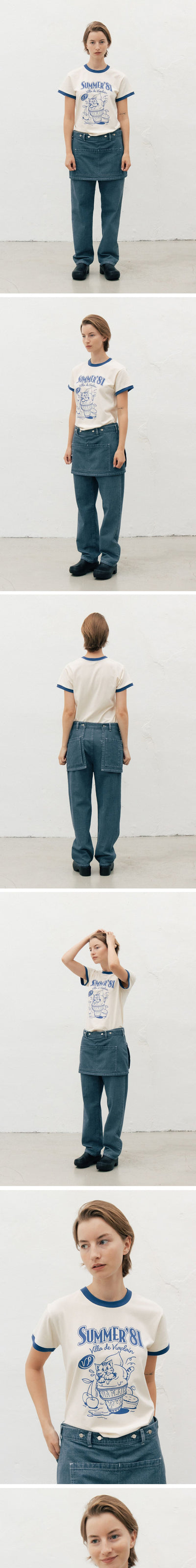 Via Summer81 T-shirt (Ivory)