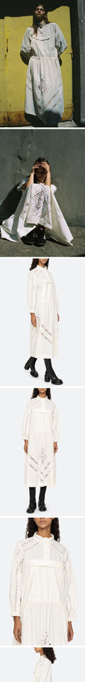 SEA NEW YORK (W) ANISLEY WINDBREAKER DRESS (CREAM)