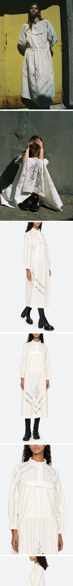 SEA NEW YORK (W) ANISLEY WINDBREAKER DRESS (CREAM)