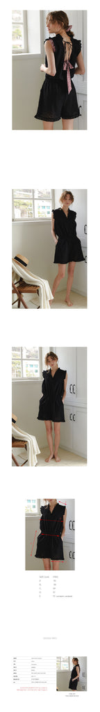 GIANNA GIANNA Jumpsuit Cotton Black