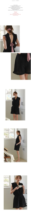 GIANNA GIANNA Jumpsuit Cotton Black