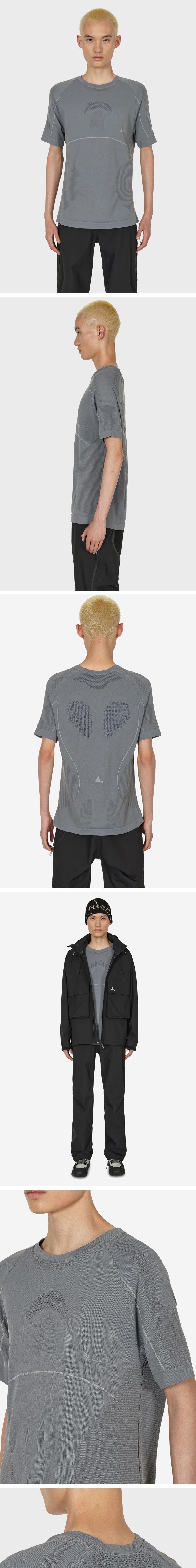ROA (U) FUNGI SHORTSLEEVE T-SHIRT (MOCKINGBIRD)