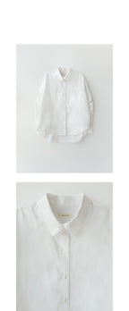 ANDNEEDS Loose shirt (white)