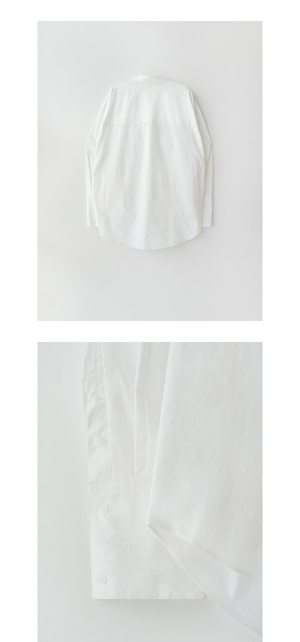ANDNEEDS Loose shirt (white)