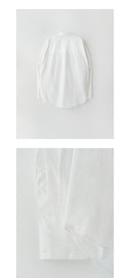 ANDNEEDS Loose shirt (white)