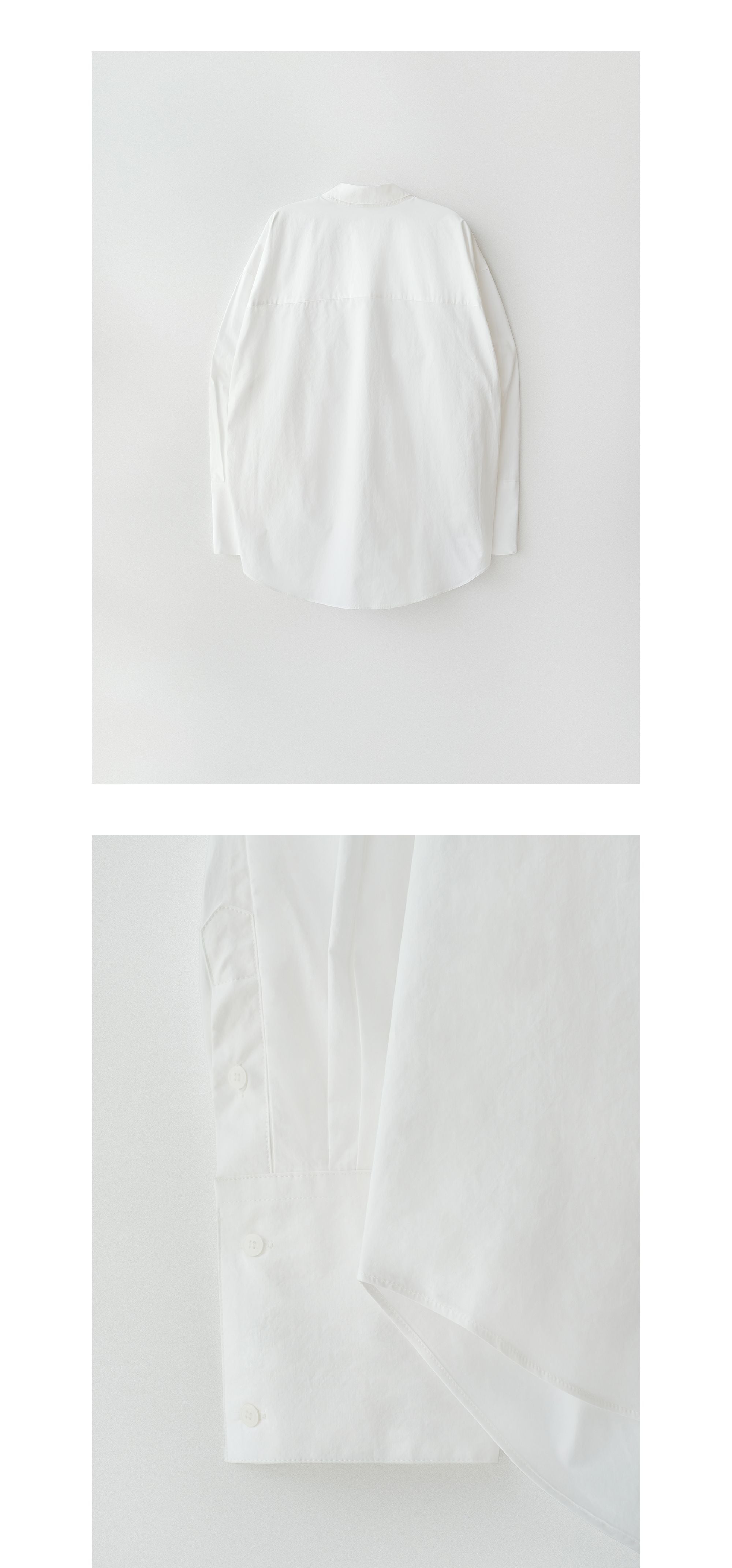 ANDNEEDS Loose shirt (white)