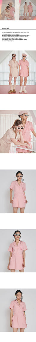 UNUSUALNORMAL UNUSUALNORMAL Jumpsuit Pink