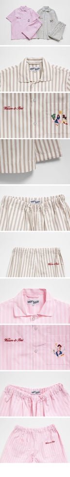 CARNE BOLLENTE (U) BREEZE HARMONY PAJAMA SET (2COL)