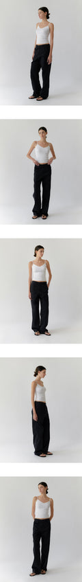 PORETTO [3rd] Primrose Lace Sleeveless(White)