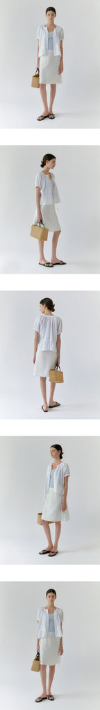 PORETTO [3rd] Tottie shirring Blouse