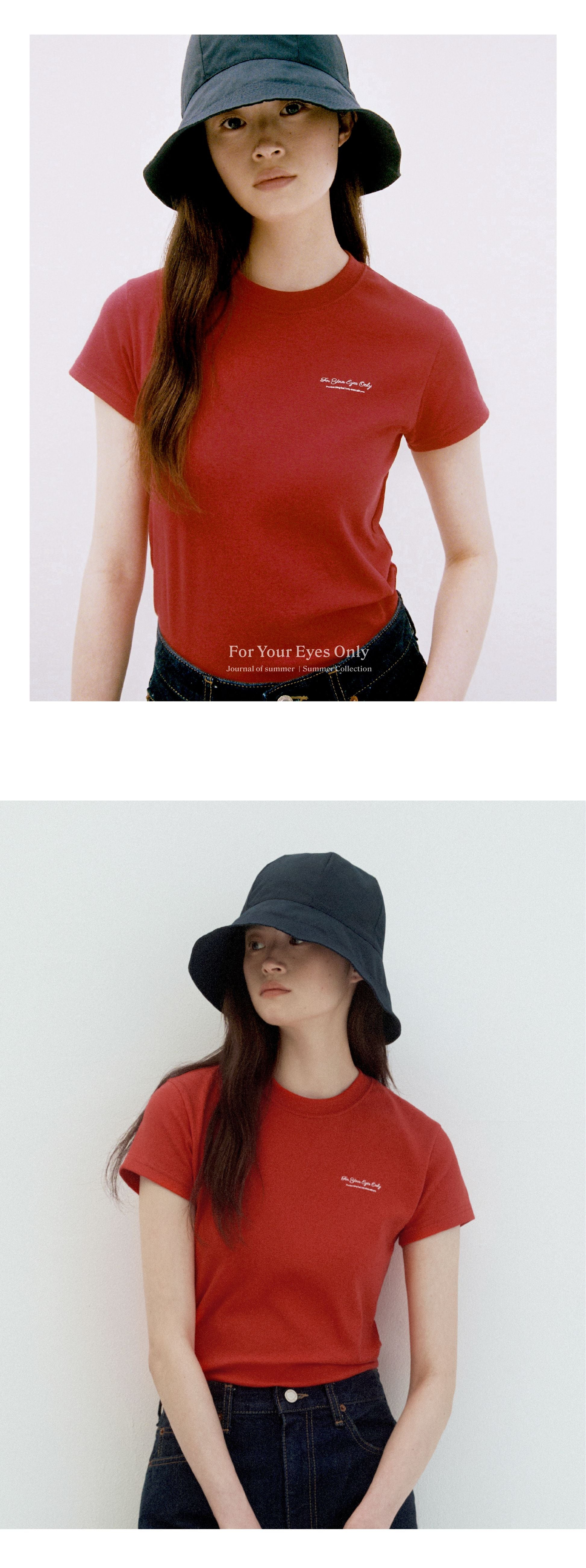 FOR YOUR EYES ONLY Soft Logo T-shirt (3 colors)