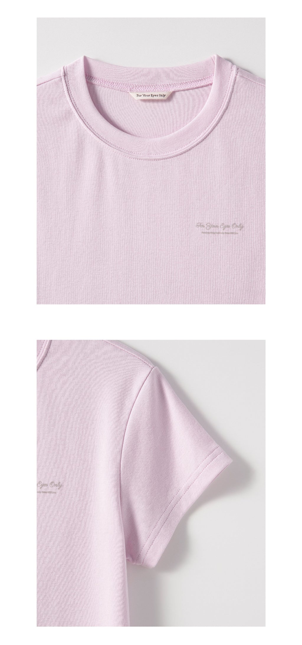 FOR YOUR EYES ONLY Soft Logo T-shirt (3 colors)