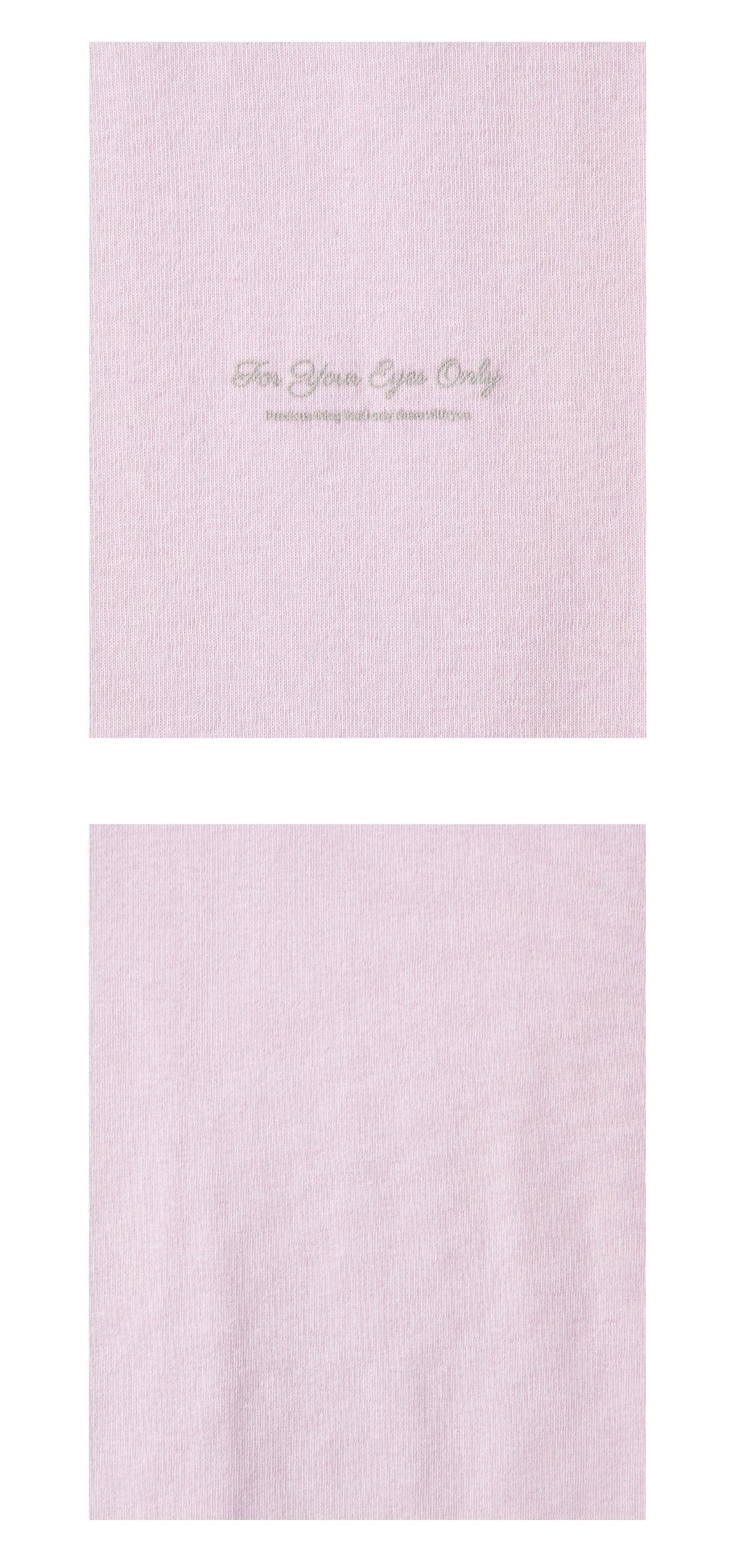 FOR YOUR EYES ONLY Soft Logo T-shirt (3 colors)