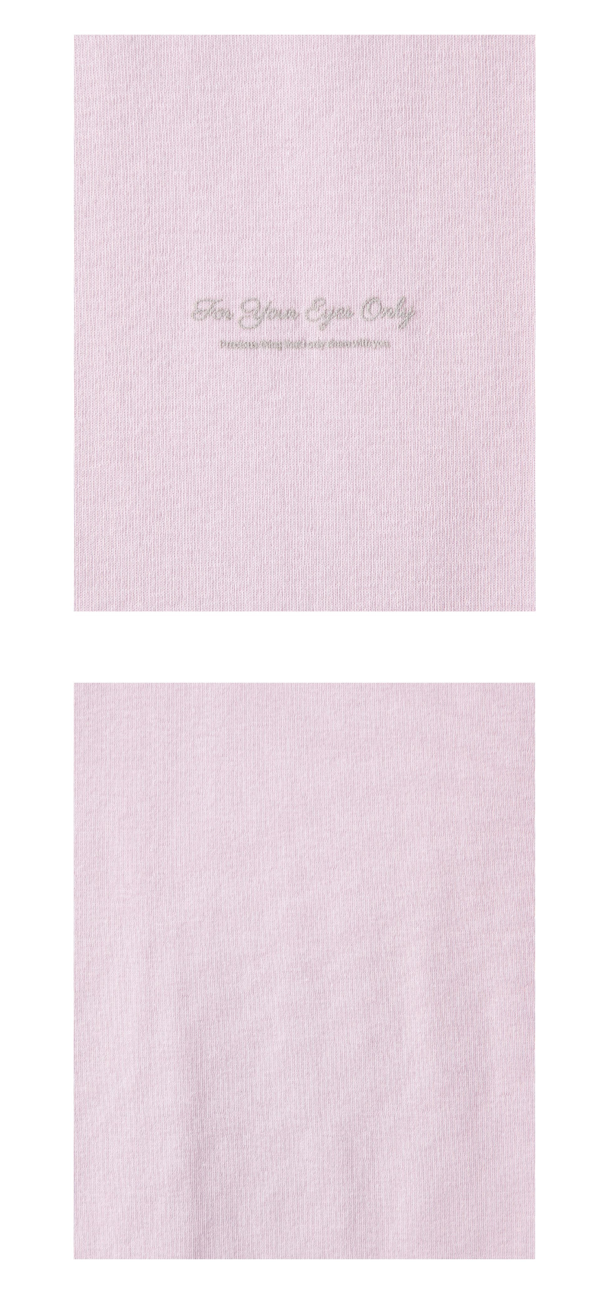 FOR YOUR EYES ONLY Soft Logo T-shirt (3 colors)