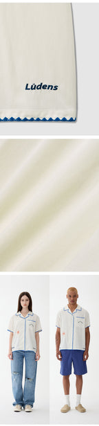 Tabb Ludens Ludens Open Collar Shirt