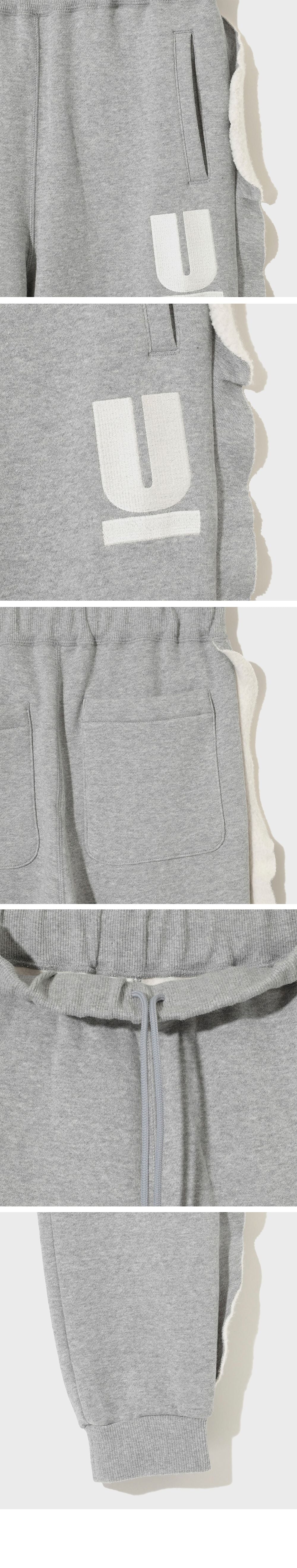 UNDERCOVER (W) Cotton sweat pants (OATMEAL)