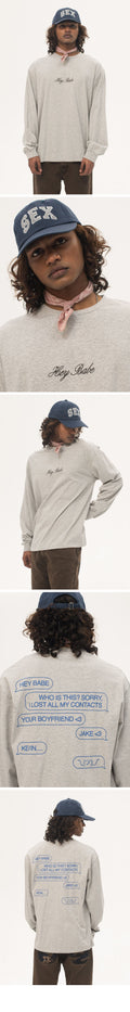 CARNE BOLLENTE (U) Hey Babe (Grey)