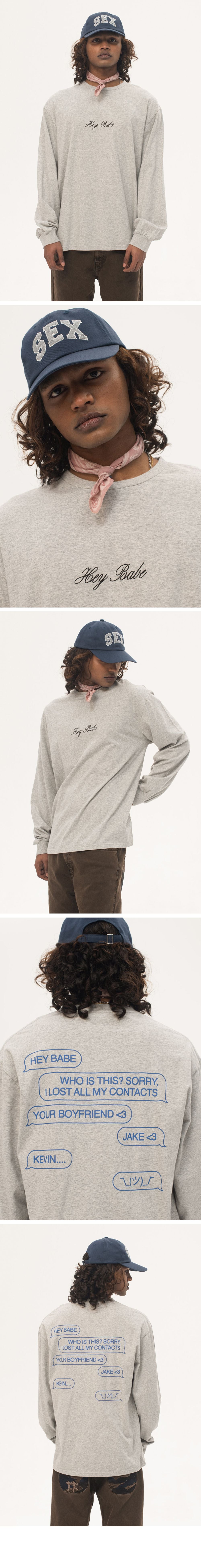 CARNE BOLLENTE (U) Hey Babe (Grey)