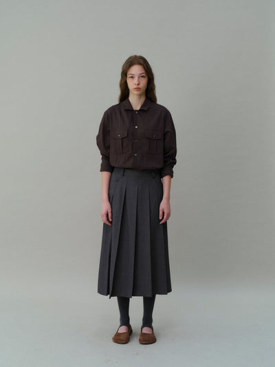 wrinkled signature shirts (5 colors)