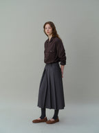 AUBOUR wrinkled signature shirts (5 colors)