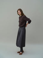 AUBOUR wrinkled signature shirts (5 colors)