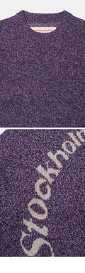 STOCKHOLM (SURFBOARD) CLUB (U) KNIT SWEAT (PURPLE)