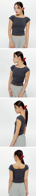 movewarm Square Neck Top- 7Colors