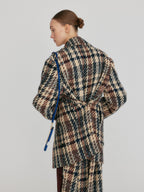 EENK ZUIQ Hand-made Tail Coat - Beige/Black