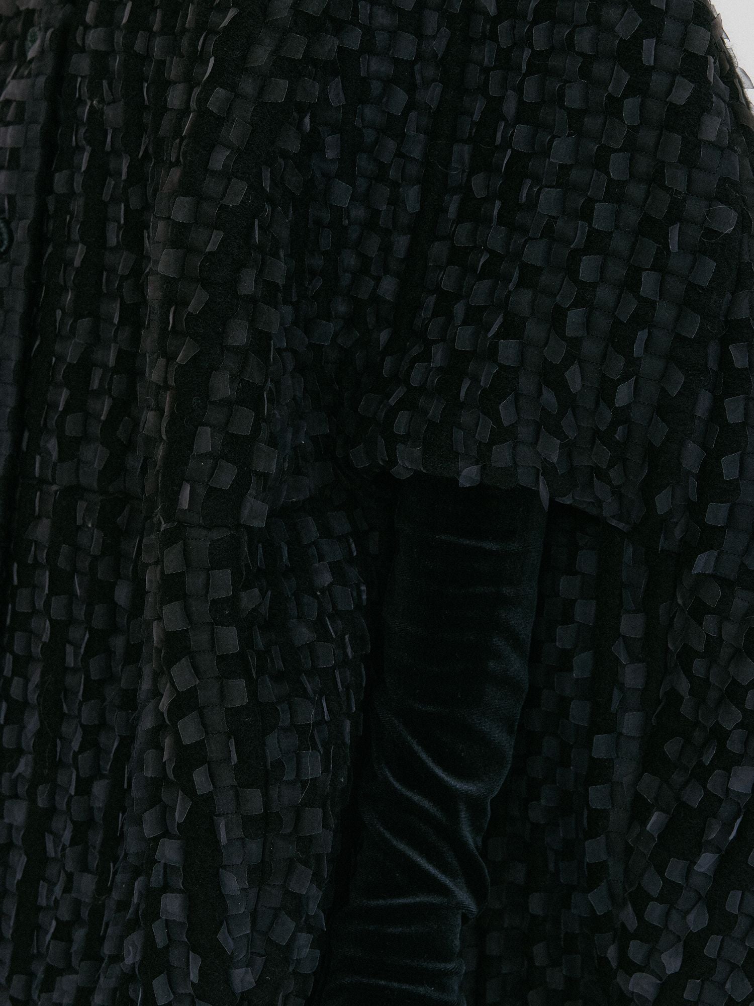 EENK ZO Voluminous High Neck Jacket - Black