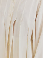 EENK ZLAIRE Pleated Shirts - Ivory