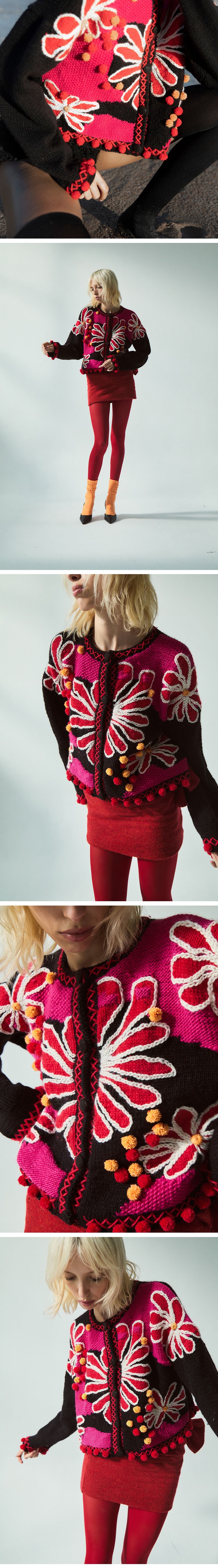 TACH CLOTHING (W) GUADALUPE CARDI (BLACK)