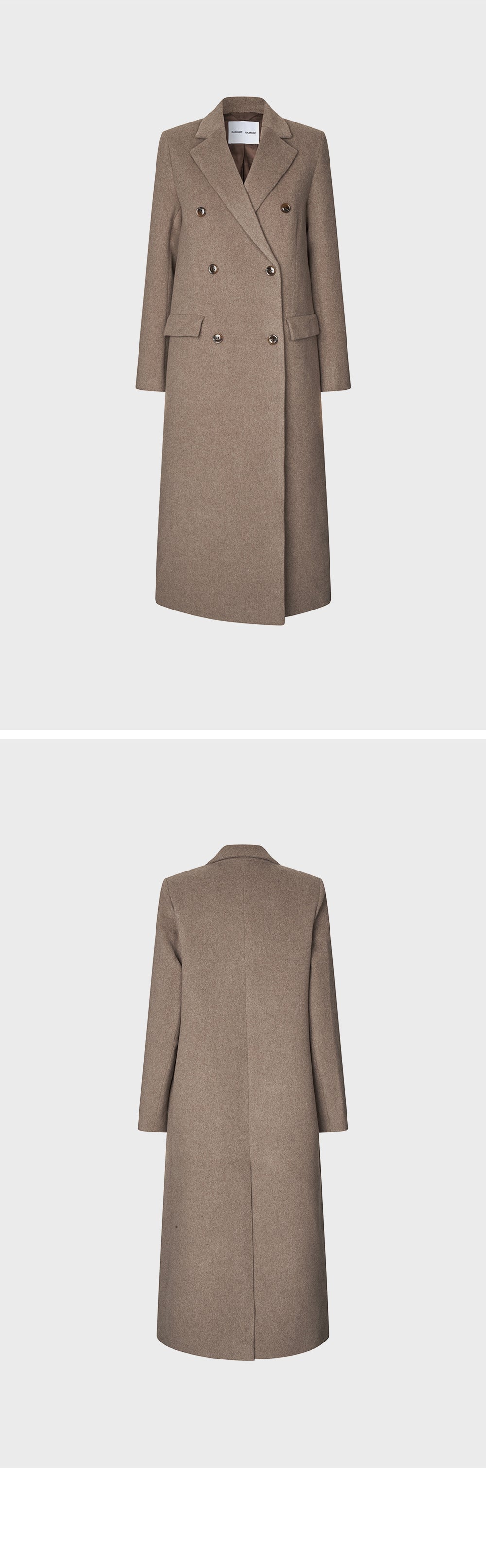 SAMSØE SAMSØE (W) FALCON COAT 11104 (FALLEN ROCK)