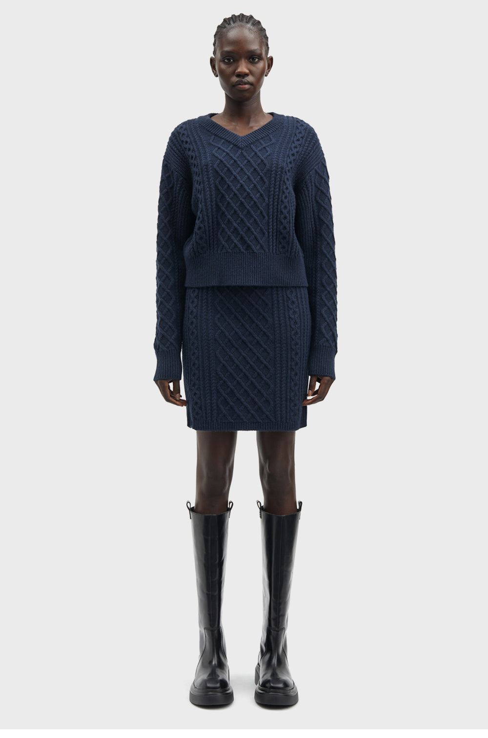 SAMSØE SAMSØE (W) SADENE SKIRT 15352 (OUTER SPACE)