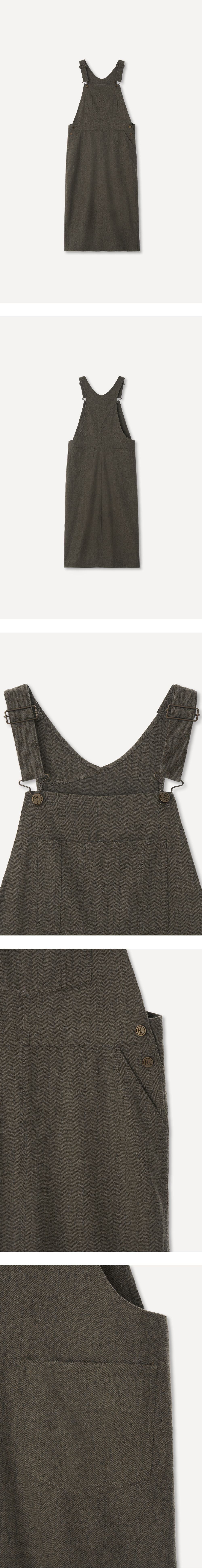 HOWUS HOWUS Jumpsuit Overall (Brown)