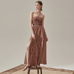 VIKINI VENDER VIKINI VENDER Beaute Ethnic Slit Jumpsuit