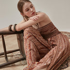 VIKINI VENDER VIKINI VENDER Beaute Ethnic Slit Jumpsuit