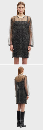 SAMSØE SAMSØE (W) SAMALLY SHORT DRESS 15264 (BLACK)