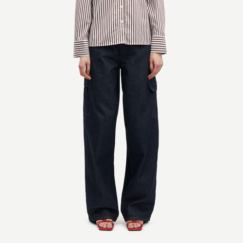 SAMSØE SAMSØE (W) SAHARPER CARGO JEANS 15441 (RAWTECH)