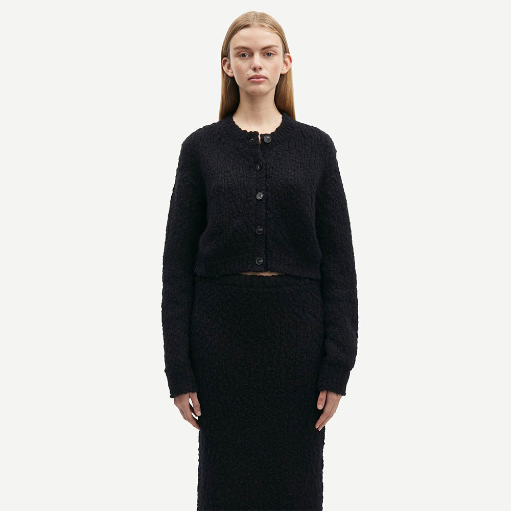 SAMSØE SAMSØE (W) SAMERYEM CARDIGAN 15423 (BLACK)