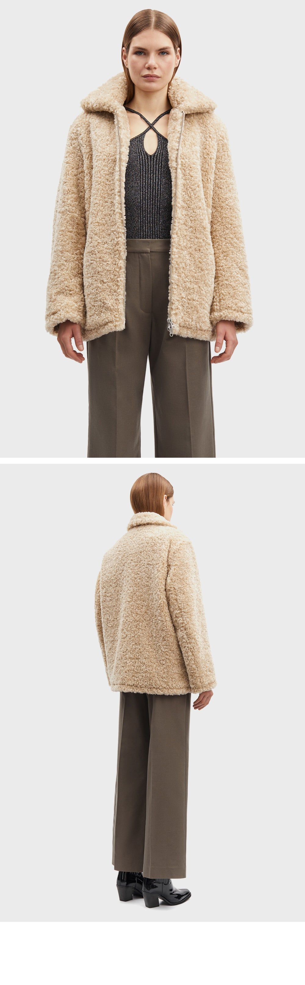 SAMSØE SAMSØE (W) SALILLY JACKET 15443 (OATMEAL)