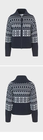 SAMSØE SAMSØE (W) SALOUISA ZIP CARDIGAN 11250 (SALUTE MEL.)
