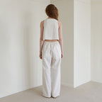 portofcall Portofcall Jumpsuit Sleeveless Ivory