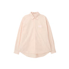 BITTERCELLS Melting Paper Overfit Shirt-Light Pink