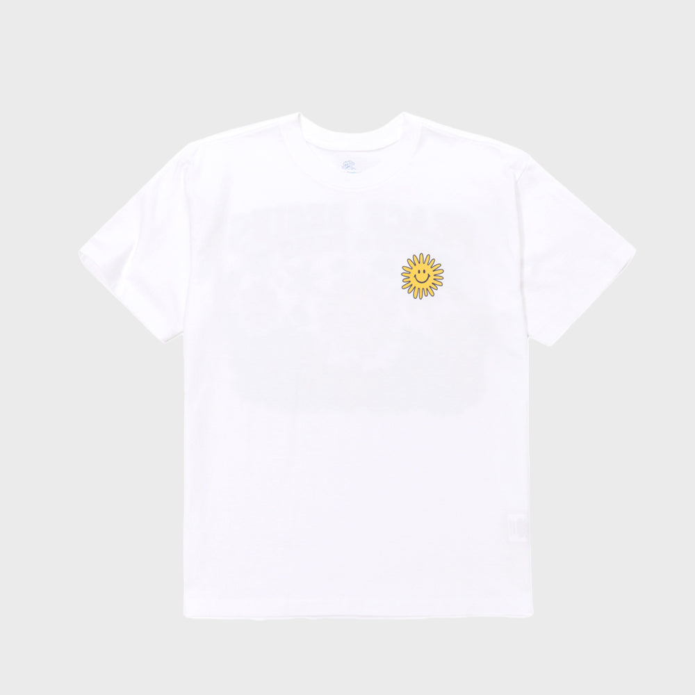BIGWAVE COLLECTIVE Peace Again Short Sleeve T-Shirt (Off White)