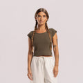 BUDHI MUDRA Seamless cap sleeve _3 Colors